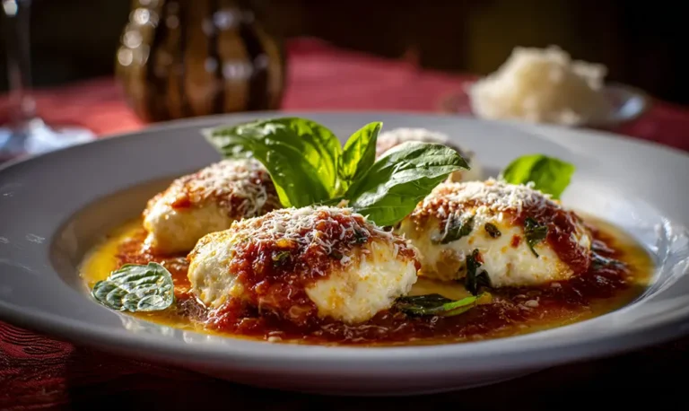 Recette de filet de poulet italien à la mozzarella, sauce tomate et herbes fraîches