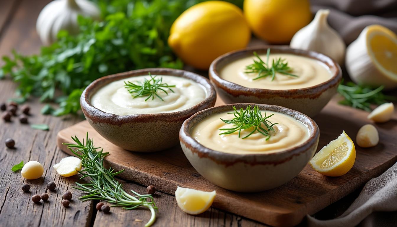 découvrez 3 recettes savoureuses de sauces au fromage blanc qui remplaceront délicieusement la crème fraîche dans vos plats.