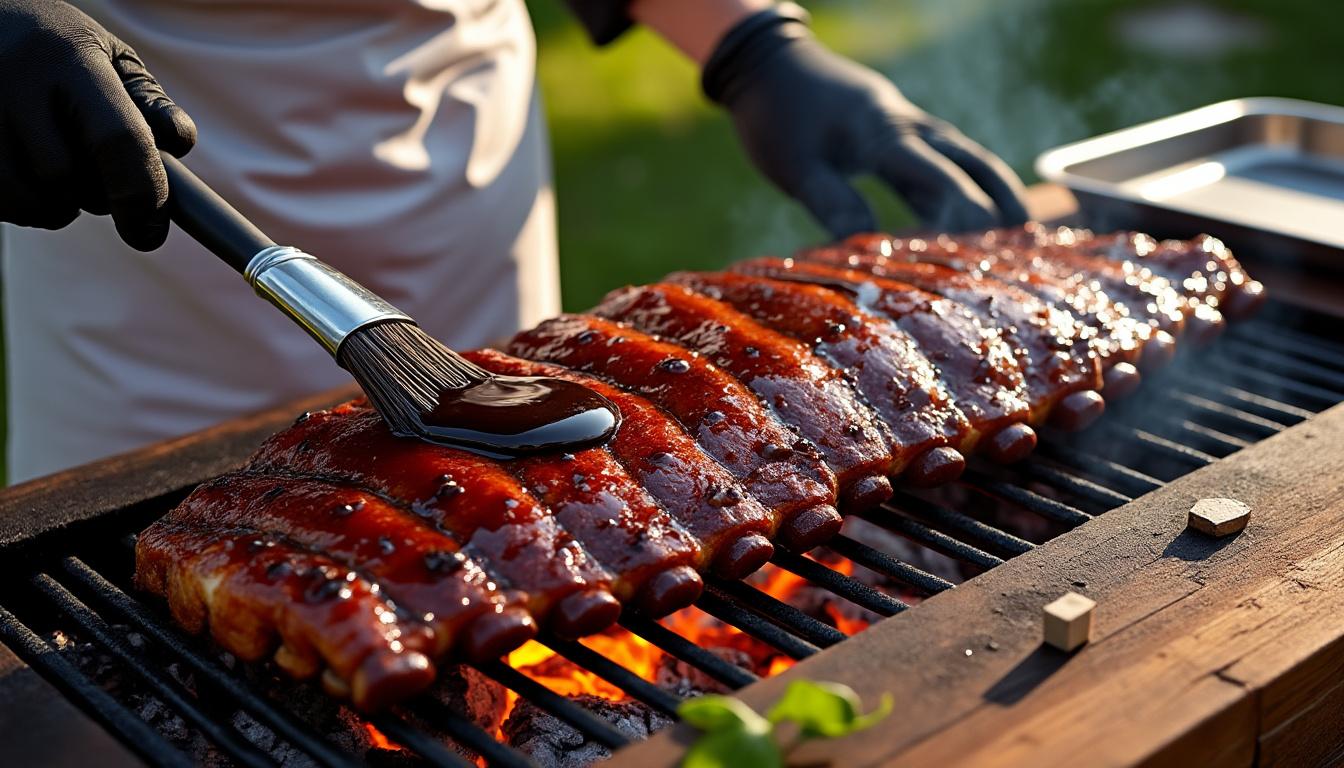 découvrez la rib bbq marinade, la marinade parfaite pour des travers de porc tendres, juteux et caramélisés. le secret du chef pour un barbecue réussi à chaque fois !