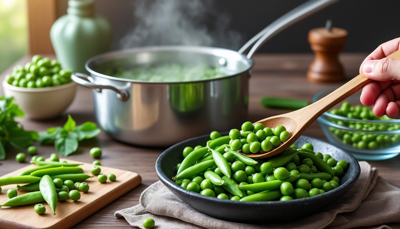 découvrez comment cuire parfaitement les petits pois et haricots verts en évitant l'erreur classique qui gâche leur saveur. astuces simples pour préserver goût et texture.