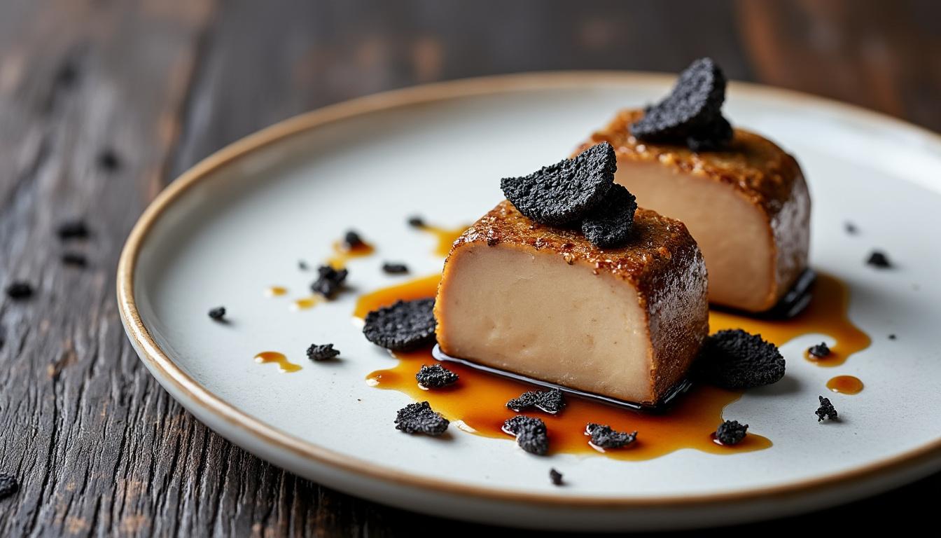 découvrez notre recette facile et raffinée de foie gras cuit aux truffes, le plat de luxe parfait pour un réveillon inoubliable. apportez une touche d'élégance à vos fêtes avec ce délice gourmand.