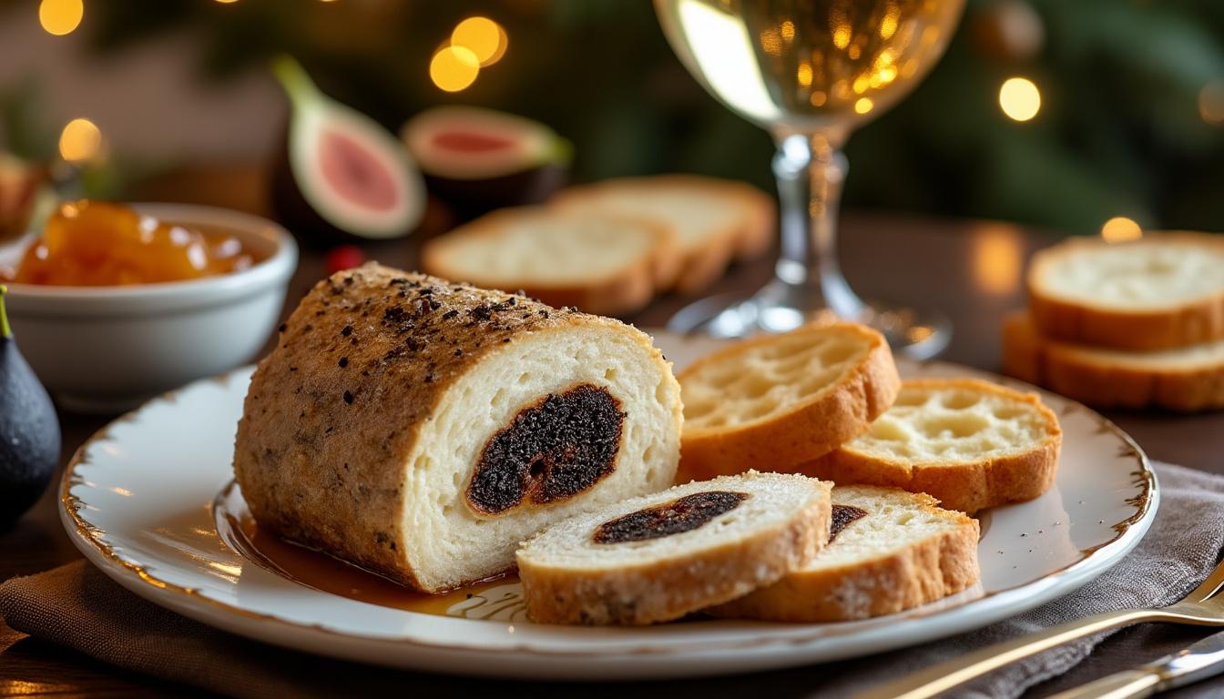 découvrez notre recette facile et luxueuse de foie gras cuit aux truffes, parfaite pour un réveillon inoubliable et raffiné.