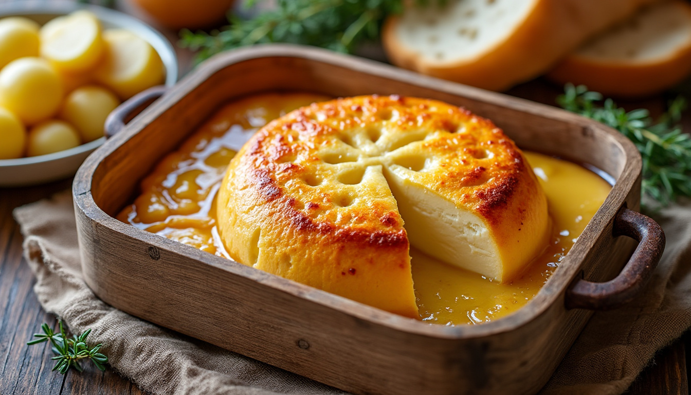 découvrez la recette du mont d'or, ce fromage chaud et coulant au four, parfait pour un repas convivial et gourmand qui fait l'unanimité.