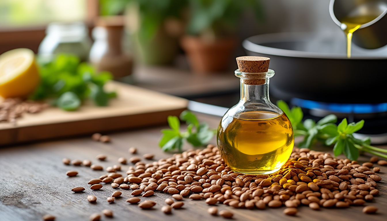 découvrez si l'huile de graine de lin est adaptée à la cuisson. notre article révèlent la vérité sur son utilisation en cuisine et ses bienfaits.